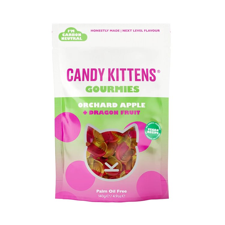 Candy Kittens Orchard Apple & Dragon Fruit 140g - Out of Date